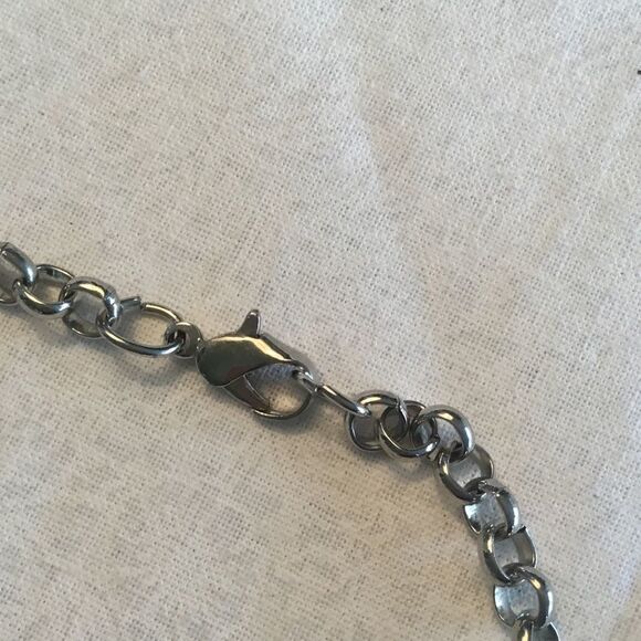 $12 or 3/$25 Silvertone Elephant Necklace Set - Picture 12 of 13